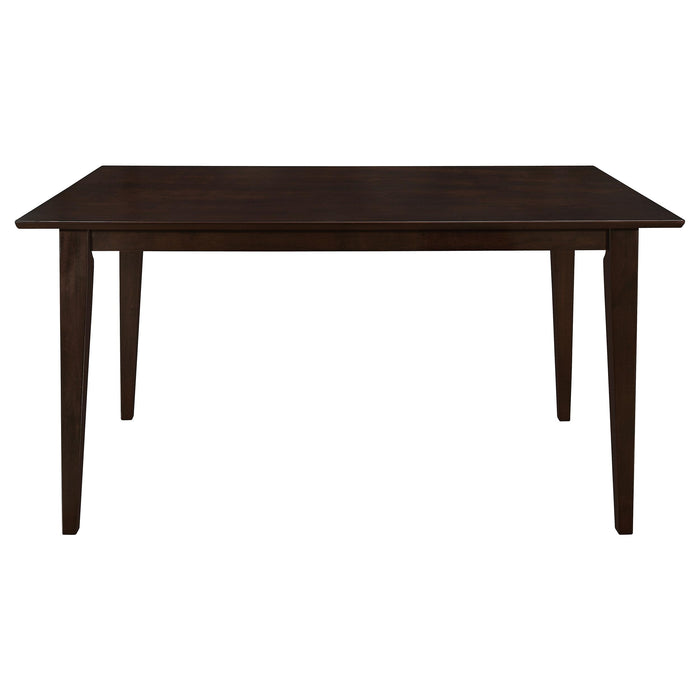 Gabriel 5-piece Rectangular 59-inch Dining Set Cappuccino - Imperial Furniture (Las Vegas, NV) - Multi Location
