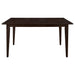 Gabriel 5-piece Rectangular 59-inch Dining Set Cappuccino - Imperial Furniture (Las Vegas, NV) - Multi Location