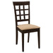 Gabriel 5-piece Rectangular 59-inch Dining Set Cappuccino - Imperial Furniture (Las Vegas, NV) - Multi Location