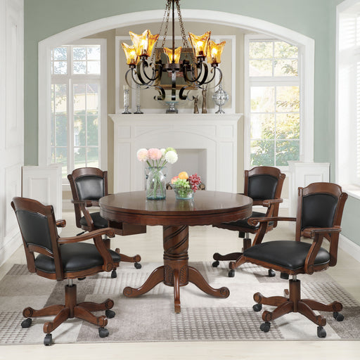 Turk 5 Pc Game Table Sets - Imperial Furniture (Las Vegas, NV) - Multi Location