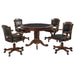 Turk 5 Pc Game Table Sets - Imperial Furniture (Las Vegas, NV) - Multi Location