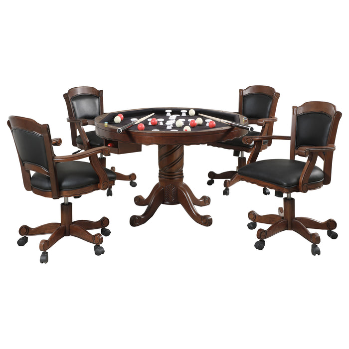 Turk 5 Pc Game Table Sets - Imperial Furniture (Las Vegas, NV) - Multi Location