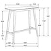 Finnick 3 Pc Bar Set - Imperial Furniture (Las Vegas, NV) - Multi Location