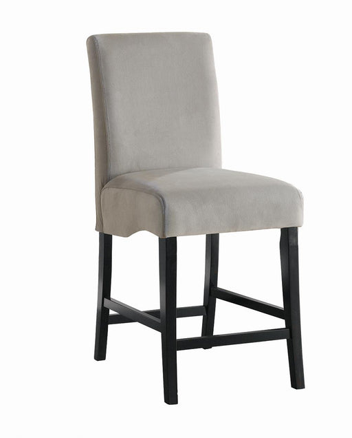 Stanton Upholstered Counter Height Chairs Grey and Black (Set of 2) - Imperial Furniture (Las Vegas, NV) - Multi Location