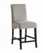 Stanton Upholstered Counter Height Chairs Grey and Black (Set of 2) - Imperial Furniture (Las Vegas, NV) - Multi Location