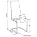 Anges 5 Pc Dining Sets - Imperial Furniture (Las Vegas, NV) - Multi Location