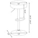 Ramses Adjustable Bar Stool - Imperial Furniture (Las Vegas, NV) - Multi Location