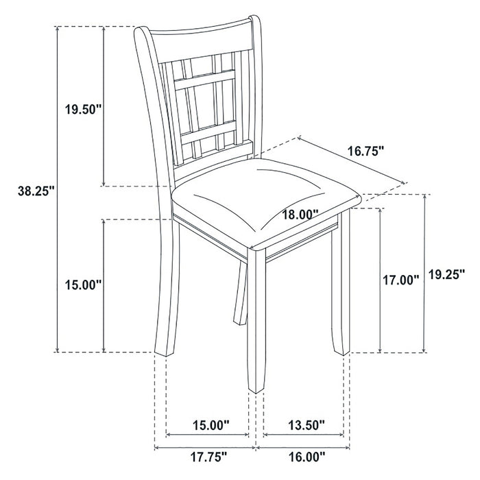 Lavon 5 Pc Dining Sets - Imperial Furniture (Las Vegas, NV) - Multi Location