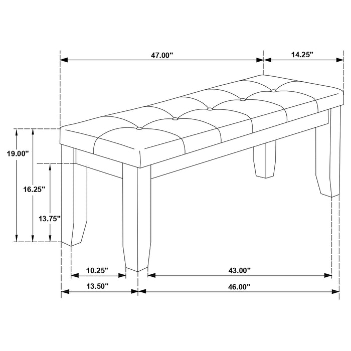Dalila Benches - Imperial Furniture (Las Vegas, NV) - Multi Location