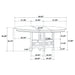 Lavon 5 Pc Counter Height Dining Sets - Imperial Furniture (Las Vegas, NV) - Multi Location