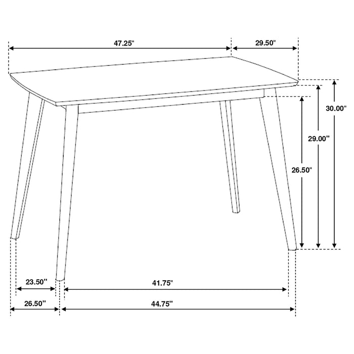 Kersey 5 Pc Dining Sets - Imperial Furniture (Las Vegas, NV) - Multi Location