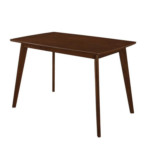 Kersey Dining Table with Angled Legs Chestnut - Imperial Furniture (Las Vegas, NV) - Multi Location