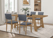 Sharon 5 Pc Dining Sets Gray - Imperial Furniture (Las Vegas, NV) - Multi Location