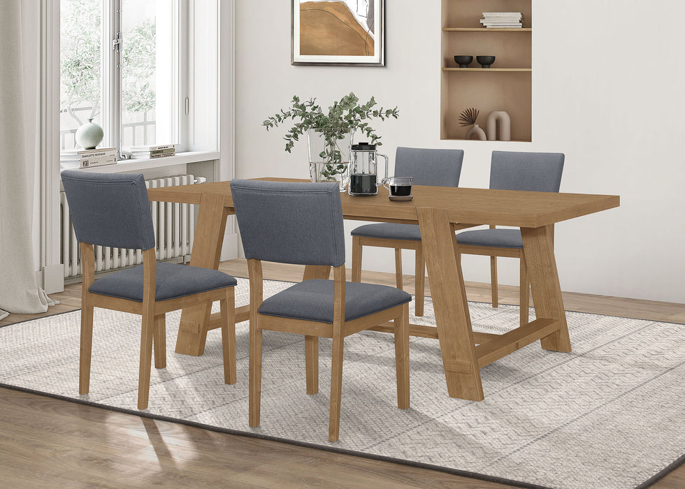 Sharon 5 Pc Dining Sets Gray - Imperial Furniture (Las Vegas, NV) - Multi Location