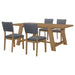 Sharon 5 Pc Dining Sets Gray - Imperial Furniture (Las Vegas, NV) - Multi Location