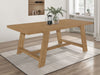 Sharon Rectangular Trestle Base Dining Table Blue and Brown - Imperial Furniture (Las Vegas, NV) - Multi Location