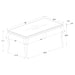 Carone Dining Sets - Imperial Furniture (Las Vegas, NV) - Multi Location