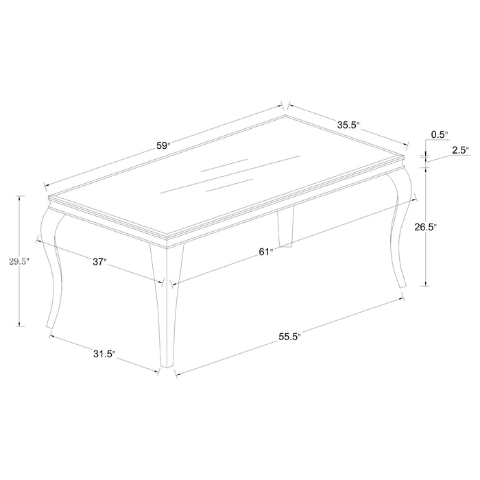 Carone Dining Sets - Imperial Furniture (Las Vegas, NV) - Multi Location