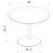 Lowry 5 Pc Dining Set - Imperial Furniture (Las Vegas, NV) - Multi Location