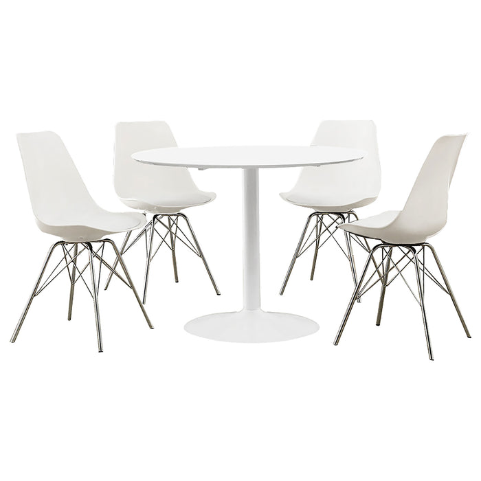 Lowry 5 Pc Dining Set - Imperial Furniture (Las Vegas, NV) - Multi Location