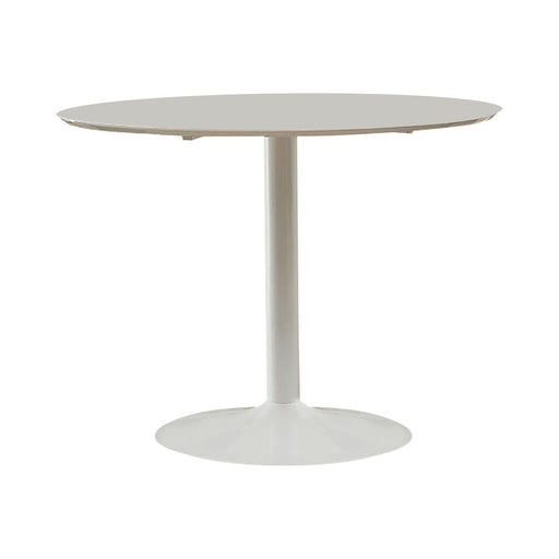 Lowry Round Dining Table White - Imperial Furniture (Las Vegas, NV) - Multi Location