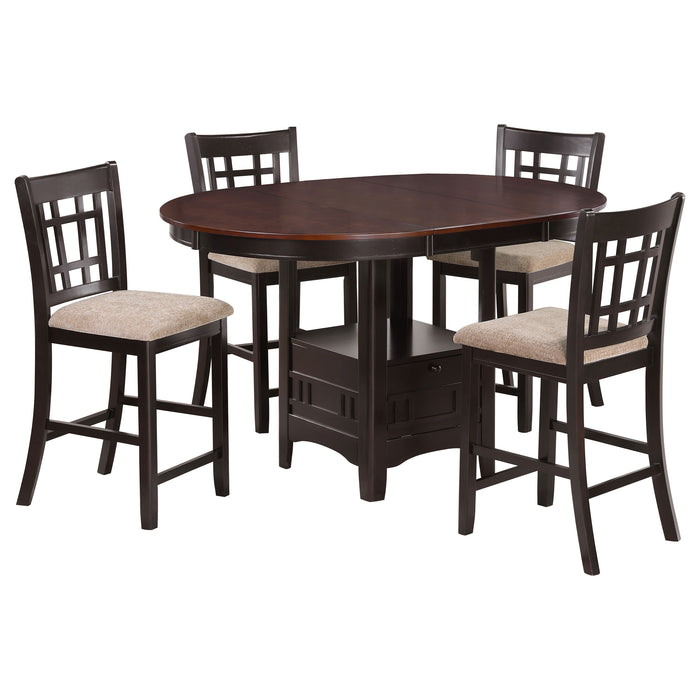 Lavon 5 Pc Counter Height Dining Sets - Imperial Furniture (Las Vegas, NV) - Multi Location
