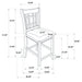 Lavon 5 Pc Counter Height Dining Sets - Imperial Furniture (Las Vegas, NV) - Multi Location