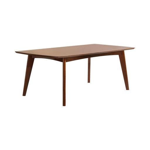 Malone Rectangular Dining Table Dark Walnut - Imperial Furniture (Las Vegas, NV) - Multi Location