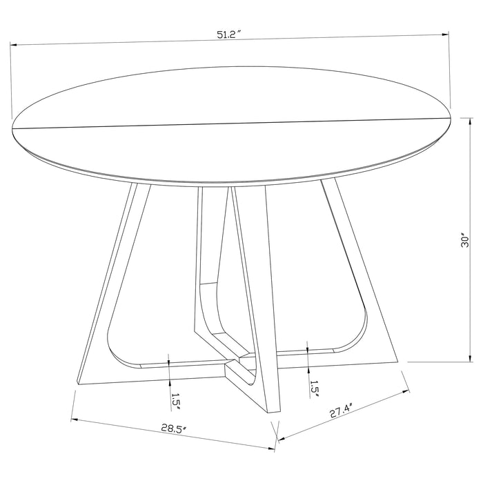 Gwynn Dining Table - Imperial Furniture (Las Vegas, NV) - Multi Location