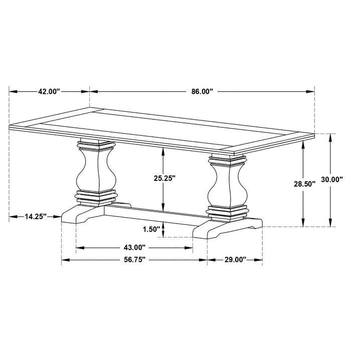 Parkins Dining Sets - Imperial Furniture (Las Vegas, NV) - Multi Location