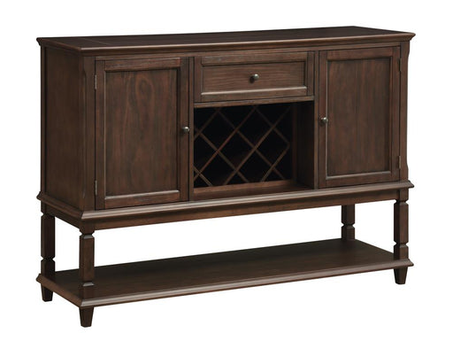 Parkins Server with Lower Shelf Rustic Espresso - Imperial Furniture (Las Vegas, NV) - Multi Location