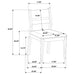 Cornelia 5 Pc Dining Set - Imperial Furniture (Las Vegas, NV) - Multi Location