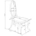 Antoine Rectangular Glass Top Dining Set Chrome - Imperial Furniture (Las Vegas, NV) - Multi Location