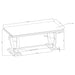 Antoine Rectangular Glass Top Dining Set Chrome - Imperial Furniture (Las Vegas, NV) - Multi Location