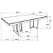 Kelly Dining Sets - Imperial Furniture (Las Vegas, NV) - Multi Location
