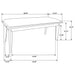 Alfredo Dining Sets - Imperial Furniture (Las Vegas, NV) - Multi Location