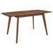 Alfredo Rectangular Dining Table Natural Walnut - Imperial Furniture (Las Vegas, NV) - Multi Location
