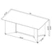 Emery Dining Table - Imperial Furniture (Las Vegas, NV) - Multi Location
