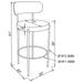 Viola Bar Stool - Imperial Furniture (Las Vegas, NV) - Multi Location