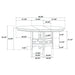 Lavon 5 Pc Dining Sets - Imperial Furniture (Las Vegas, NV) - Multi Location