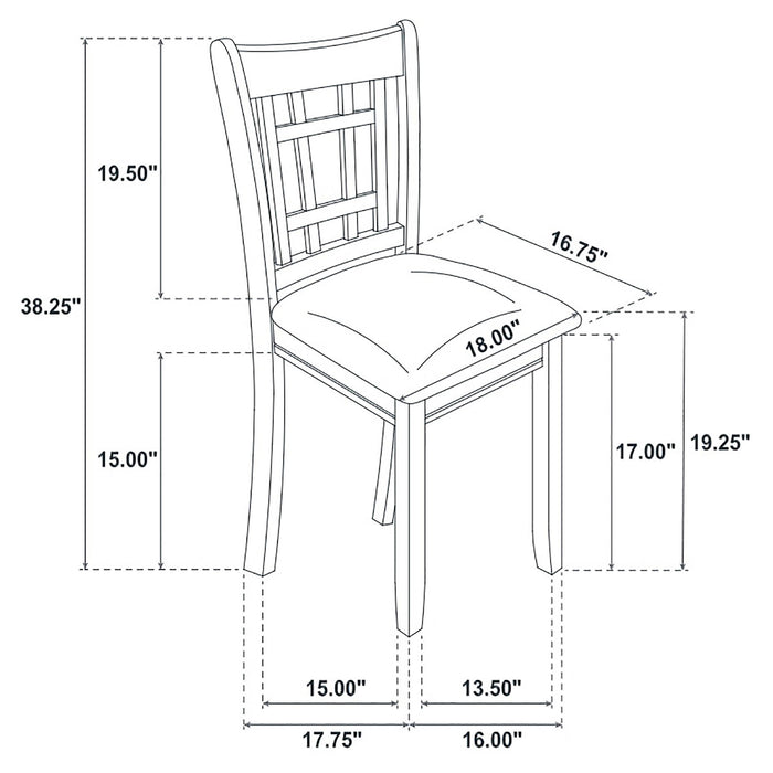 Lavon 5 Pc Dining Sets - Imperial Furniture (Las Vegas, NV) - Multi Location