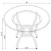 Aviano 5 Pc Dining Set - Imperial Furniture (Las Vegas, NV) - Multi Location