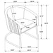 Aviano 5 Pc Dining Sets - Imperial Furniture (Las Vegas, NV) - Multi Location