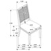 Matisse 5 Pc Dining Set - Imperial Furniture (Las Vegas, NV) - Multi Location