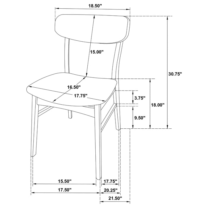 Dortch 5 Pc Dining Set - Imperial Furniture (Las Vegas, NV) - Multi Location