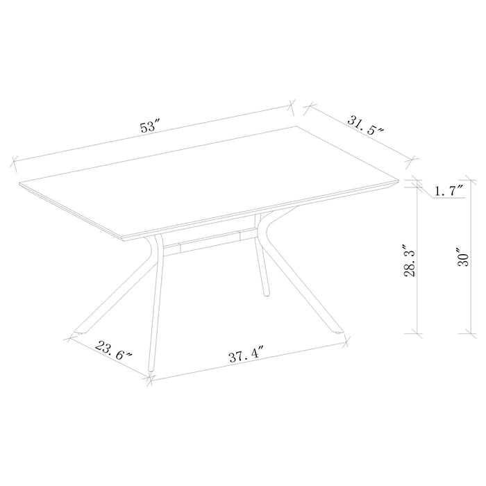 Edgecreek Dining Table - Imperial Furniture (Las Vegas, NV) - Multi Location