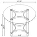 Keeling 5 Pc Dining Set - Imperial Furniture (Las Vegas, NV) - Multi Location