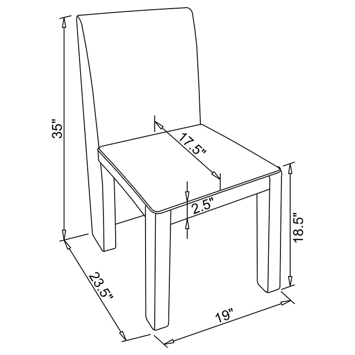 Tordera Side Chair - Imperial Furniture (Las Vegas, NV) - Multi Location