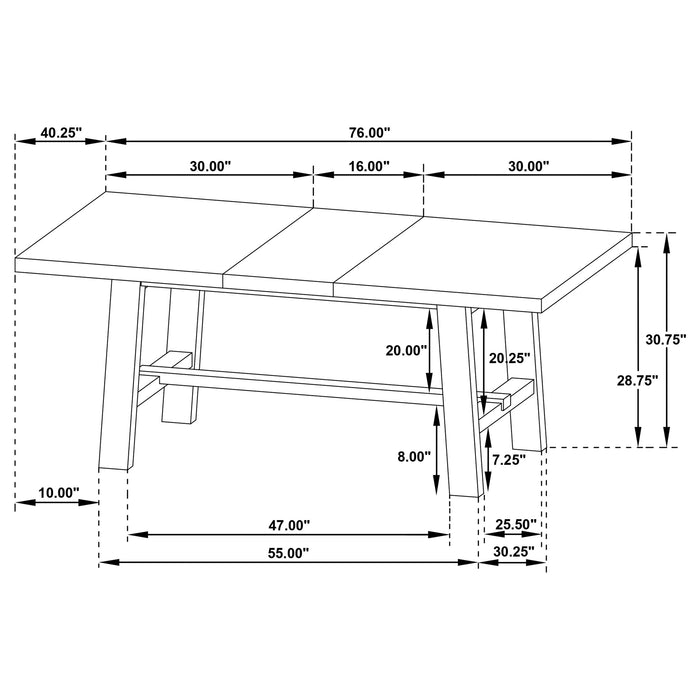 Middleton Dining Tables - Imperial Furniture (Las Vegas, NV) - Multi Location