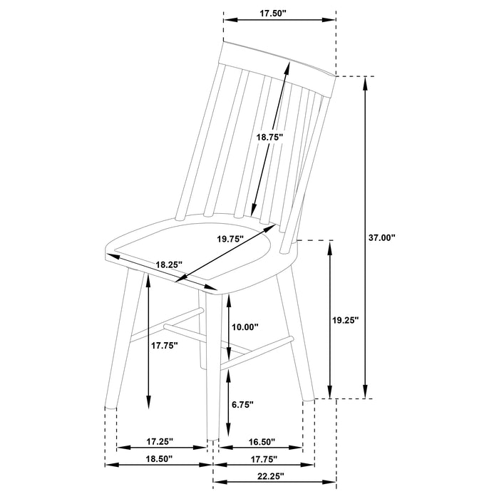 Middleton Side Chairs - Imperial Furniture (Las Vegas, NV) - Multi Location